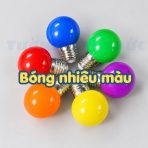 bóng nhiều màu loại 1 w