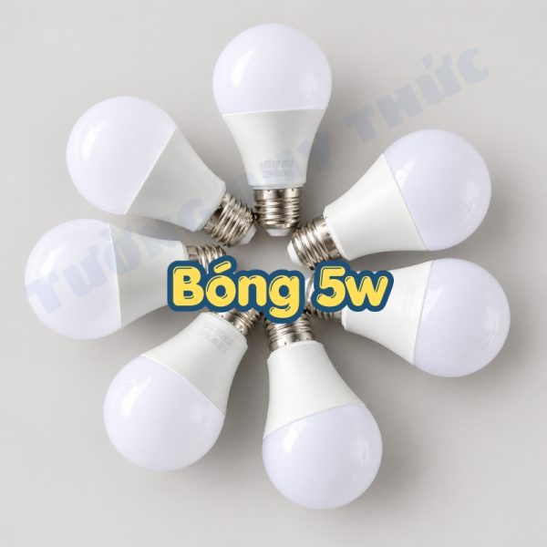 bóng trứng 5w