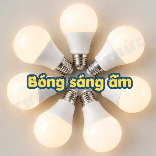 bóng trứng màu ấm