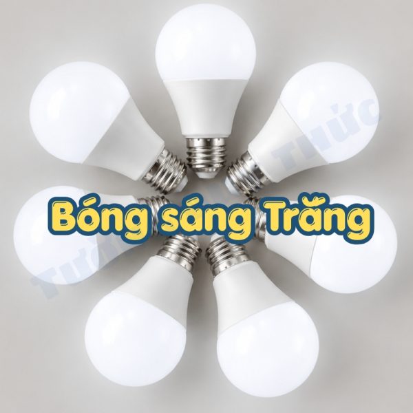 bóng trứng màu sáng