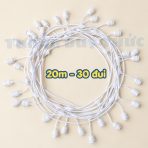 dây trắng 20m 30 đui